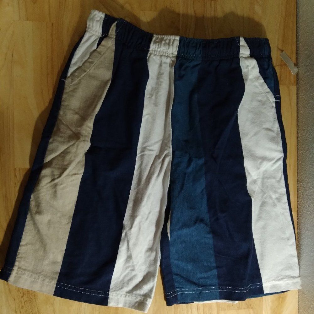 NWT Vintage Sike Stripe Color Block Sweat Shorts